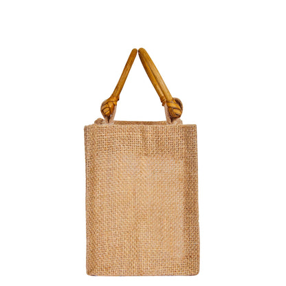 Wholesale Eco-Friendly Natural Burlap Jute Gift Bags for Wedding Favours & Hampers (Packs of 12)