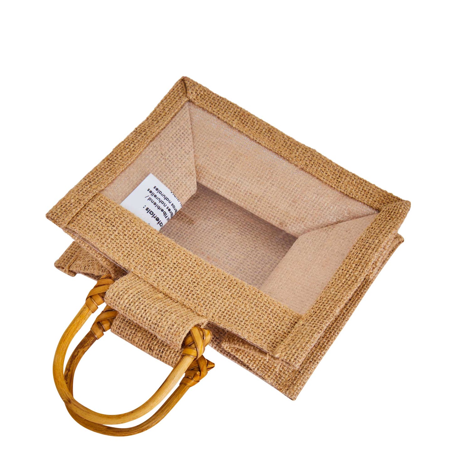 Wholesale Eco-Friendly Natural Burlap Jute Gift Bags for Wedding Favours & Hampers (Packs of 12)