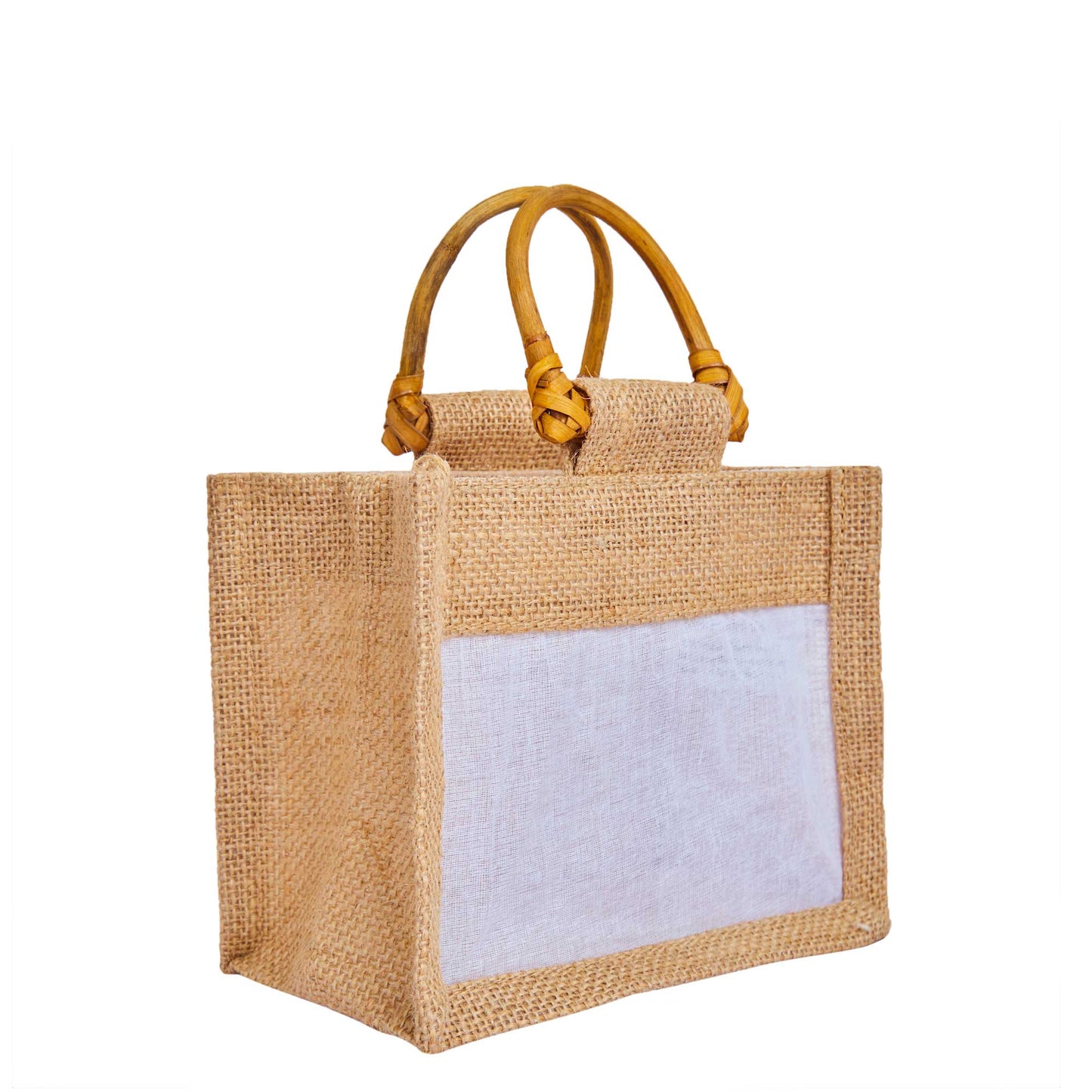 Wholesale Reusable Natural Burlap Jute Gift Bags for Wedding Favours & Hampers (Packs of 12)