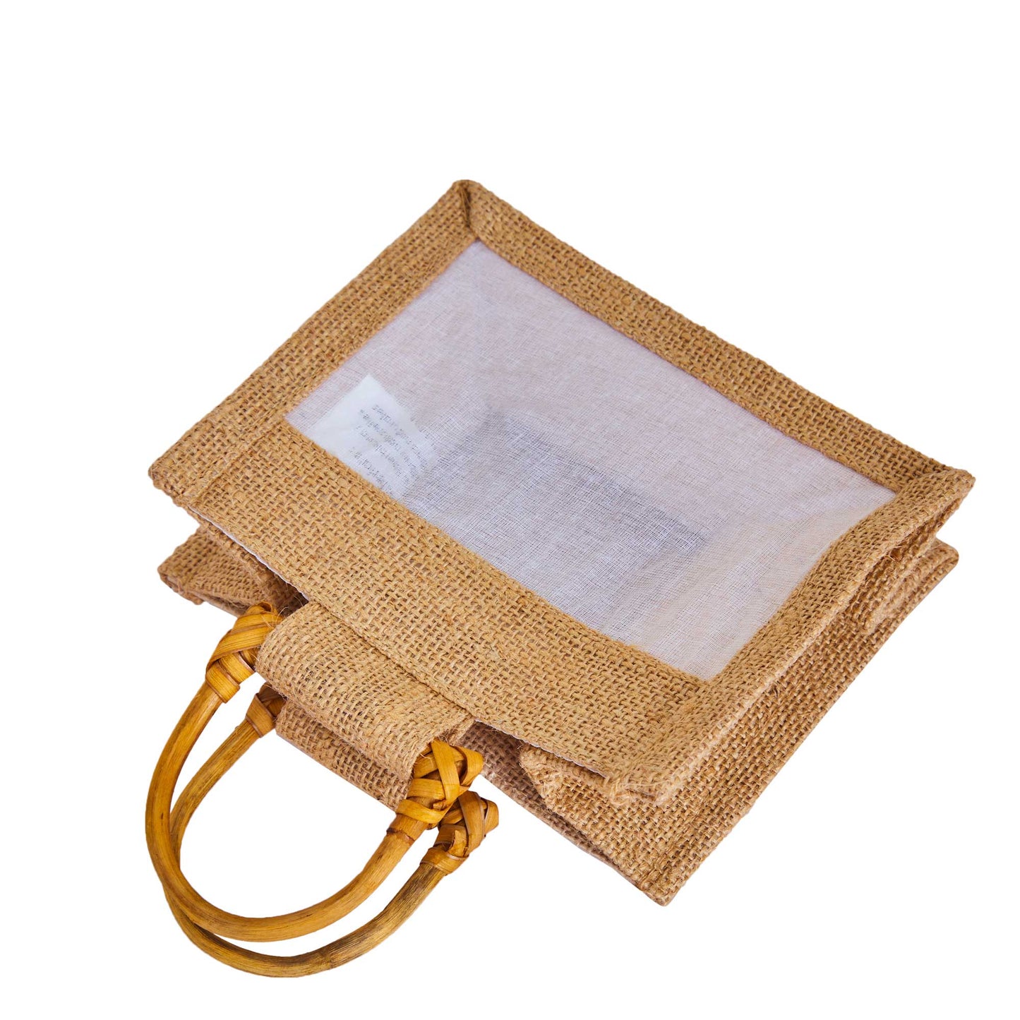Wholesale Reusable Natural Burlap Jute Gift Bags for Wedding Favours & Hampers (Packs of 12)