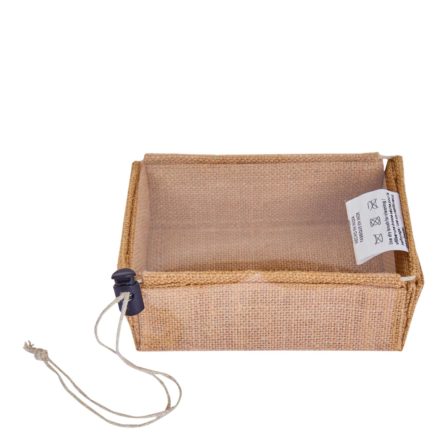 Wholesale Eco-Friendly Natural Burlap Jute Gift Bags with PVC Window for Jewelry Gifts & Events