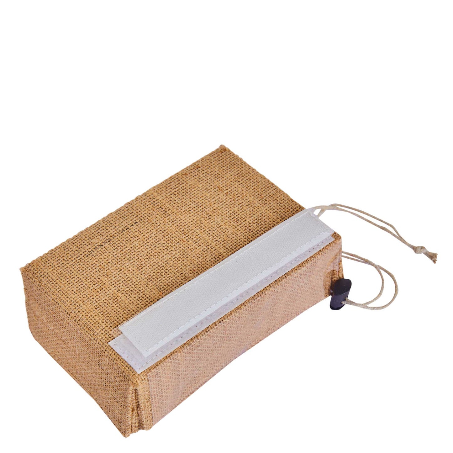 Wholesale Eco-Friendly Natural Burlap Jute Gift Bags with PVC Window for Jewelry Gifts & Events