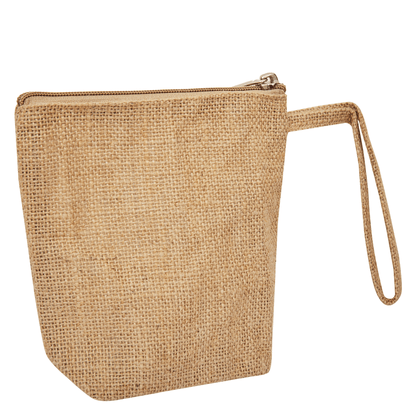 Classic Quality  Natural Jute Cosmetic Bags for Women Wholesale Supply