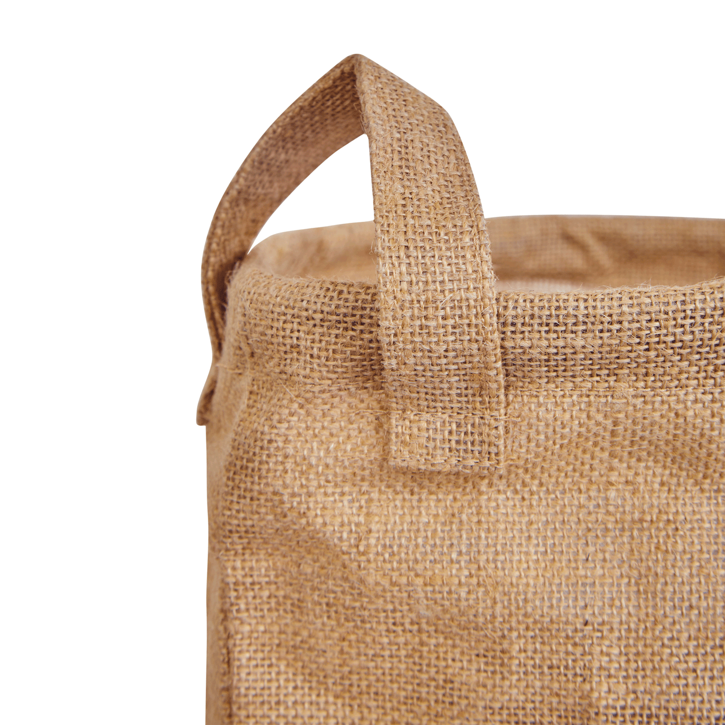 Wholesale Ecofriendly Natural Burlap  Jute Storage Bins  (Packs of 8)