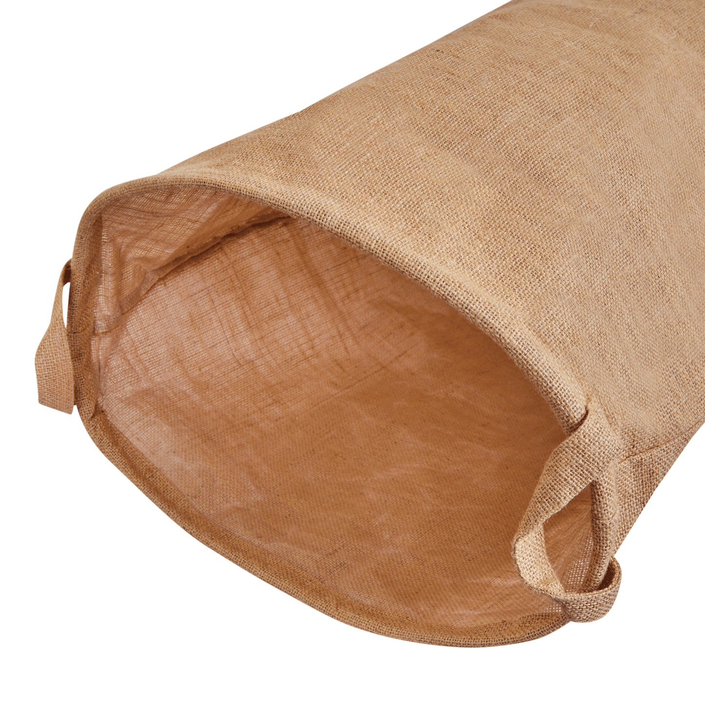 Wholesale Ecofriendly Natural Burlap Jute Laundry Basket  (Packs of 8)