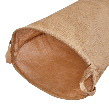 Wholesale Ecofriendly Natural Burlap Jute Laundry Basket  (Packs of 8)