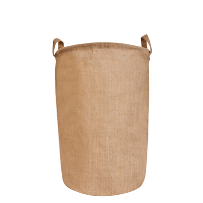 Wholesale Ecofriendly Natural Burlap Jute Laundry Bags  (Packs of 8)