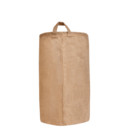 Wholesale Ecofriendly Natural Burlap Jute Laundry Bags  (Packs of 8)