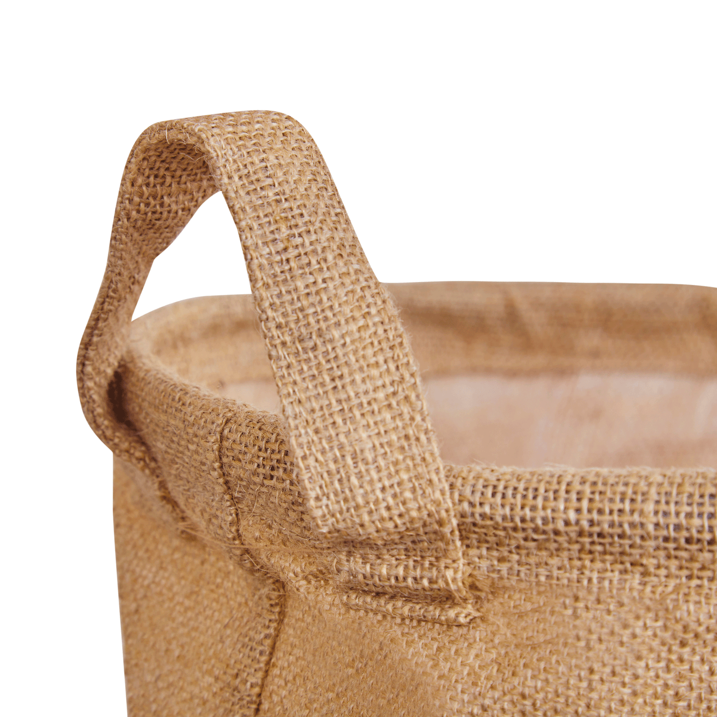 Wholesale Ecofriendly Natural Burlap Jute Laundry Bags  (Packs of 8)