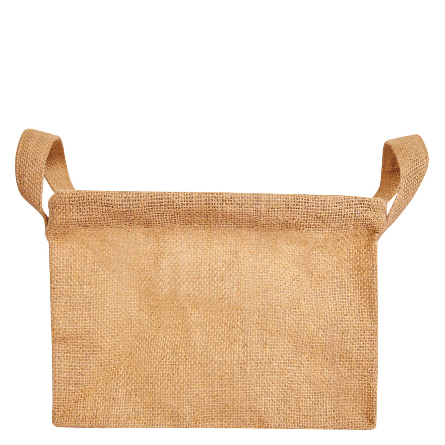 Wholesale Natural Burlap Reusable Jute Storage Hampers  (Packs of 8)