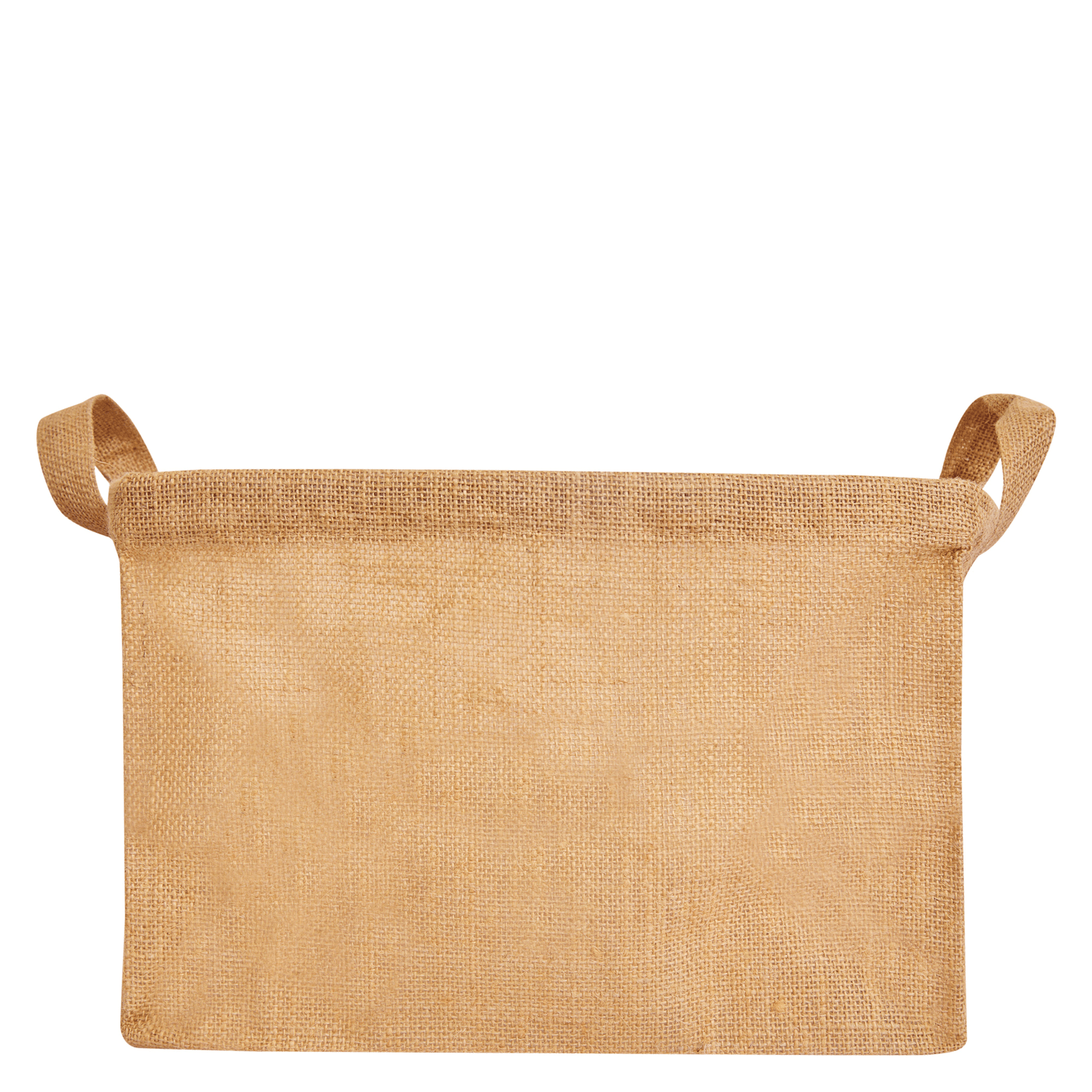 Wholesale Natural Burlap Rectangular Multipurpose Jute Basket  (Packs of 8)