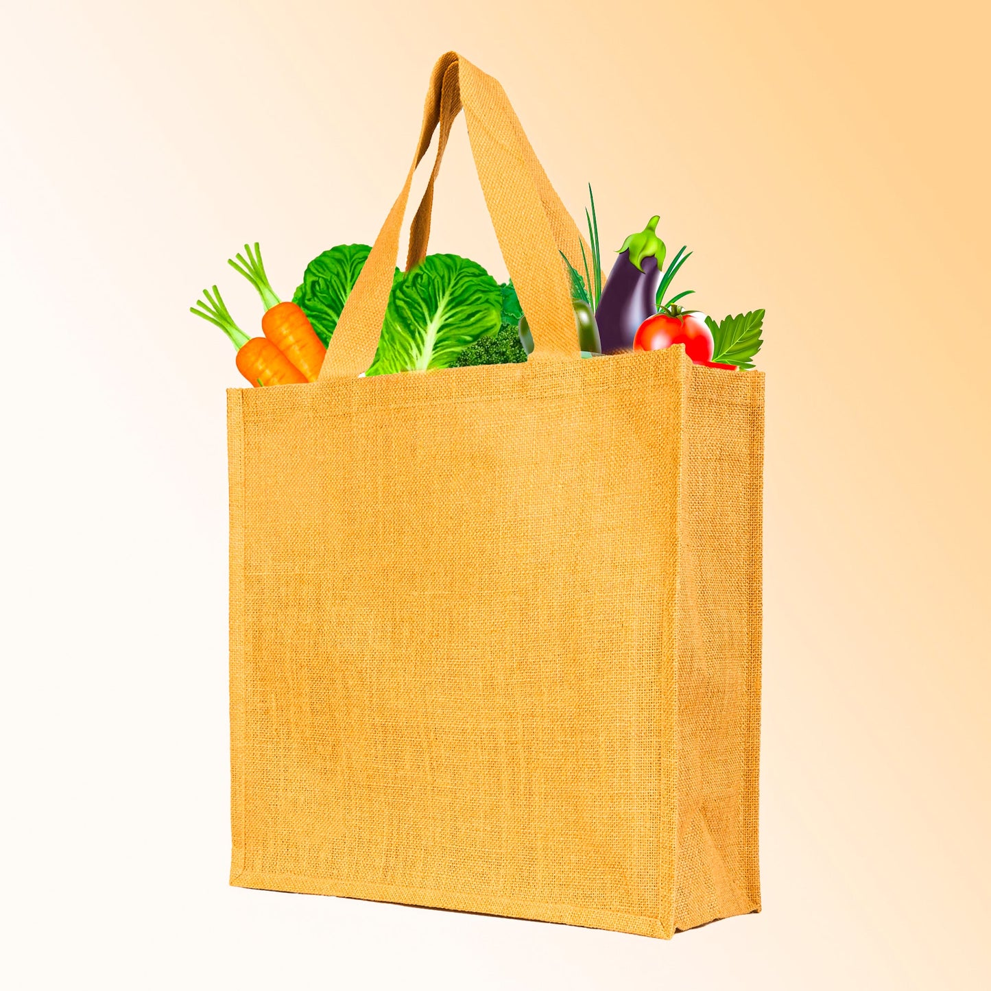 Wholesale Burlap Jute Tote Bags – Reusable Gift Bags for Women, Weddings, Shopping & Daily Use (Packs of 12)
