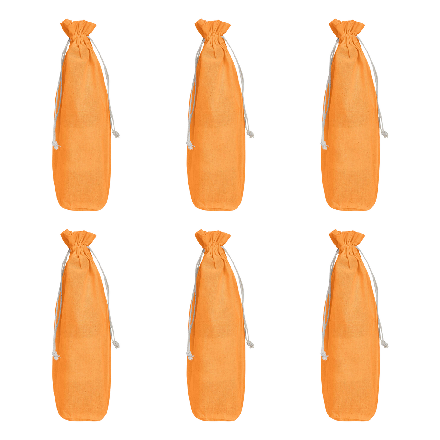 Wholesale Coloured Jute Wine Gift Pouches – Reusable Bottle Covers for Weddings & Christmas (Set of 6)