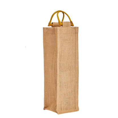 Jute Wine Gift Bags – Wholesale Reusable Bottle Pouches for Parties & Gifting (Pack of 12)
